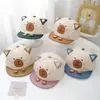 Gorro de bebé para niños, gorra de béisbol estampada con letras, gorra de béisbol para lactantes, sombrero para el sol para niños