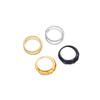Anillo de resina chapado en oro de latón de moda exquisita sin decoloración de alta calidad de estilo retro transfronterizo europeo y americano para mujer de otoño e invierno.