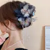 Pinza para el Cabello con Flores Marinas Estilo Nuevo 2026 para Mujer, Pinza Lateral de Alta Gama, Pinza para el Pelo Exquisita Estilo Vacaciones para Niña, Accesorio para el Cabello