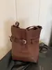Bolso Cubo Retro Esmerilado para Mujer 2026 Nuevo Bloque de Color de Moda Otoño/Invierno Bolso de Hombro Único Textura de Alta Calidad Bolso Cruzado