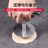 Prensa Redonda para Bolo de Aço Inoxidável Cozinha Doméstica Hambúrgueres Artesanais Hambúrgueres de Carne Bolinhos de Arroz DIY Molde para Massa de Pastel