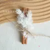 Flores secas, flores preservadas, flores reais, pequenos buquês, canela, canela defumada, acessórios para caixa de presente de decoração de aromaterapia DIY, adereços, transfronteiriço