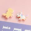 Parche de resina con forma de piruleta de arcoíris, diseño de dibujos animados, para pequeños animales, pendientes hechos a mano, accesorios para el cabello, funda para teléfono