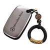 Para Mercedes-Benz funda de llave inteligente plegable smart elf fortwo hebilla de coche para hombre forfour funda protectora