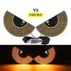 Nueva Luz Decorativa LED para Coche Ojo de Diablo Modificada Luz Ojo Grande Kazilan Decoración Personalizada 11 Modos USB