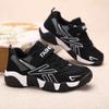 Zapatos Infantiles de Moda Primavera y Verano Nuevos de Piel Modernos para Niños Medianos y Grandes Zapatos Casuales para Correr Deportivos para Niños