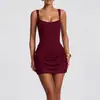 Vestido Corto Strapless de Moda Europea y Americana Transfronterizo 2025 Chica Caliente Venta al por Mayor Producto Nuevo