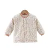 Chaqueta acolchada de algodón para niños, abrigo de algodón para otoño e invierno, ropa interior básica engrosada para bebé, chaqueta acolchada de algodón Clase A para niños pequeños, abrigo de algodón de una sola pieza nuevo