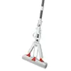 Esfregão Mop Esponja Dobrável Mãos Livres Específico para Limpeza para Limpeza de Pisos Domésticos com Cabo de Duas Seções e Cabeça de Mop Absorvente de Água