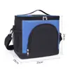 Bolsa de picnic de tela Oxford transfronteriza, gran capacidad, bolsa de hielo para mantener la frescura, bolsa cuadrada para comida de papel de aluminio engrosado, bolsa térmica para lonchera