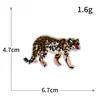 Parche de Tela con Cabeza de Animal Tigre Lobo Oso de Venta Caliente Etiqueta Decorativa de Tela para Exteriores Insignia para Ropa Bordado por Computadora Stock Listo Venta al por Mayor