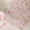 Adesivo de Unha Estéreo Borboleta Cisne Coração Cyansea À Prova D'água Estilo Ins Adesivo de Decoração de Unha Elegante Adesivo de Arte para Unhas