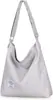 Bolsa de Lona Literaria Transfronteriza Moderna para Mujer Simple de Gran Capacidad Portátil para Hombro Cruzada Tote Personalizada Bolsa León Ling