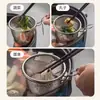 Cuchara Espumadera para Olla Caliente Especial Cocina Hogar Borde Colgante Colador de Polvo Cucharón para Fideos Colador Red de Filtro para Freír Cesta Colador de Acero Inoxidable