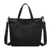 Bolsa de Lona de Gran Capacidad para Mujer 2026 Nueva Simple Transfronteriza Bolso de Mano Moda Tendencia Bolso Tote para Viajar