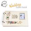 Suministros para Boda, Registro de Asistentes a la Boda, Libro de Vestidos de Novia, Libro Fino de Mensajes, Exclusivo Transfronterizo para Hogar de Amor Festivo