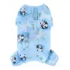 Roupa de Verão Fina, Respirável, Leve, com Malha Oca, de Quatro Pernas para Cães, Adequada para Teddy, Bichon, Spitz Alemão, Proteção Solar
