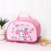 Nova Bolsa Térmica para Lancheira de Estudante Bolsa de Lancheira Grande Bolsa de Lancheira Infantil Fofa de Desenho Animado Impermeável e Espessada