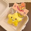 Pendente Decorativo Fofo de Desenho Animado Nuvem e Estrela Brinquedo Boneca Chaveiro Pingente de Bolsa Pingente de Presente