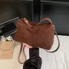 Bolsa de Axila Peluda de Alto Visual Nova Inverno 2025, Bolsa de Ombro de Pelúcia Fashion, Bolsa Feminina Nicho Casual Tendência