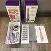 Depilador Facial Ultrassônico Elétrico 2 em 1 Esfoliante Facial Depilador de Pelos Faciais e Corporais
