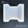 Moldes para Azulejos de Piso de Cimento, Plástico PP Espessado, Vários Estilos para Pavimentação de Quintais, Pátios, Estacionamentos, Moldes para Pavimentação de Estradas, Exportação