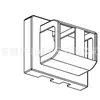 Estrutura de transformador ER35, estrutura de baquelite ER36, carretel de carcaça, slot duplo horizontal 7+7 pinos 3507