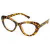 Montura Ojo de Gato Popular Europea y Americana Montura de Moda para Pasarela Gafas para Posar con Diamantes Lujo Accesible Gafas para Hombres y Mujeres 131 H2385