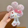 Kuromi Trasero Scrunchie de Flores para Niños para Niñas Lindo Lazo para Moño Accesorio para el Cabello