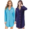 Amazon Aliexpress 2026 Otoño e Invierno Nuevo Ropa de Casa de Manga Larga Cardigan con Solapa para Mujer Estilo Europeo y Americano Pijama Cómodo para Mujer