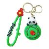 Chaveiro Musical Criativo Novo Panda Giratório Exquisito Fofo Brinquedo Giratório Descompressor Pingente Acessórios para Bolsa Presentes