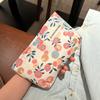 Ins Bolsa cosmética pequeña fresca de nicho, bolsa de almacenamiento pequeña portátil, estuche para lápices de estudiante, muestra de agua y leche, lavado
