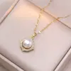 Collar para Mujer, Nuevo Colgante de Amor Transfronterizo de Moda, Diseño Nicho, Collar de Cadena para Clavícula Simple y Versátil