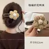 Grampo de Cabelo Laço Colorido Contrastante Fofo para a Parte de Trás da Cabeça Feminina Design de Nicho Presilha Bico de Pato Grampo de Cabelo Novo Estilo 2025