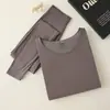Nuevo Conjunto de Ropa Interior Térmica Adelgazante Sin Costuras de Modal 2026 para Mujer, Ropa Interior Delgada Cálida, Capa Base para Embellecer la Piel