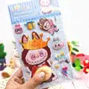 Pegatina de Dibujos Animados para Niños Transfronteriza Suave Linda Pellizco de Barriga Descompresión Conejo Animal Panda Hibisco Cuero Pegatina Tridimensional