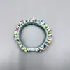 Elásticos de Cabelo Coloridos Estilo Saia Arco-Íris para Estudantes, Elásticos de Cabelo Elásticos Fofos, Elásticos de Borracha de Alta Elasticidade, Atacado