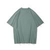 Jane Heng Camiseta Básica de Cor Sólida com Manga Curta Dopamina Masculina Solta Tendência Top Versátil Jovem Casual Camiseta de Meia Manga Feminina