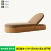 Juego de sofá de teca de alta gama para exteriores para patio, villa, hotel, jardín exterior, terraza, combinación de sofá de madera maciza impermeable y anticorrosión