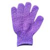 Guantes de Baño, Guantes de Baño de Cinco Dedos, Toalla Exfoliante para Frotar, Cepillo de Baño Exfoliante de Cinco Dedos, Toalla Exfoliante de Doble Cara para Espalda de Adulto