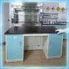 Encimera de Resina Epoxi de 16 mm, Banco de Laboratorio Totalmente de Acero, Banco de Inspección de Laboratorio, Banco de Pruebas para Experimentos Químicos