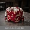 Bolsa de Almacenamiento para Taza Individual Yingjiang Bolsa para Taza Maestra Bolsa Portátil para Taza de Té Bolsa de Tela para Taza Dehua Bolsa de Tela con Cierre de Hilo Bolsa de Tela de Algodón y Lino Juego de Té