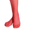 Medias Sexy Transparentes Qinghe con Encaje y Silicona Antideslizantes para Mujer, Delgadas, Efecto Piernas Desnudas, Altas por Encima de la Rodilla