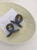 Europeo y Americano Nuevo Tamaño Pequeño Más Clip de Palabra Pinza para el Cabello Espesado Hebilla de Mariposa Parte Trasera Clip de Agarre Versátil Elegante Accesorios para el Cabello Clip de Tiburón