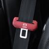 Adecuado para el enchufe del cinturón de seguridad de Mazda, hebilla del cinturón de seguridad, cubierta protectora antiarañazos, antidesgaste, anticortes, fila delantera y trasera, universal.