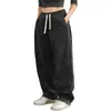 Comercio Exterior Transfronterizo Pantalones Casuales para Hombre Sueltos Jogger Pantalones Deportivos de Chándal Modernos Versátiles Pantalones Largos Venta Directa de Fábrica