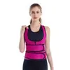 Venta al por mayor transfronteriza Corsé de corte europeo y americano Cintura ajustable Velcro Cremallera Moldeador Corsé abdominal