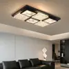 Luminária de Teto para Sala de Estar 2025 Novo Modelo Tipo Quadrado Proteção para os Olhos Espectro Completo Estilo Americano Corredor Quarto Luminárias Zhongshan