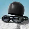 Gafas de Natación Transfronterizas para Adultos, Marco Grande, Alta Definición, Impermeables, Antivaho, Gafas de Buceo Profesionales para Hombres y Mujeres, Venta Directa y al por Mayor del Fabricante
