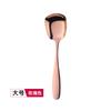 Jantar Household Square Head Ice Cream Spoon Sobremesa Jantar Spoon 304 Aço Inoxidável Long Handle Flat Bottom Spoon Grande Ouro